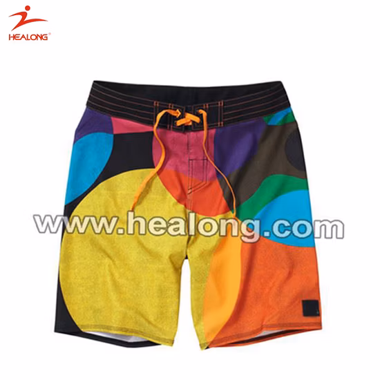 Shorts de praia femininos estampados por sublimação How Sale para mulheres